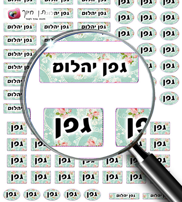 106 מדבקות שם דגם ויטג'
