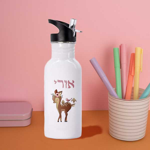 בקבוק נירוסטה עם שם/תמונה 35 שח